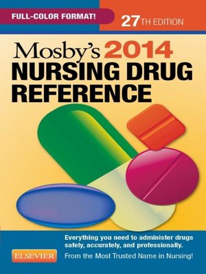 cover image of Mosby's 2014 Nursing Drug Reference--E-Book